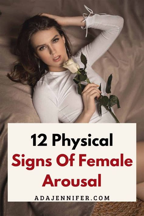 One of the most obvious <b>signs</b> of a woman’s <b>arousal</b> is opening the floodgates. . Physical signs of female arousal